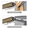 HOWHY Slow Close Barn Door Slide Hardware and Track Set,