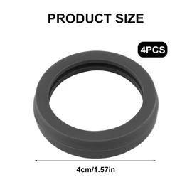 4pcs Stopper Gasket Replacement for Zojirushi Stainless Steel Mug 16oz 12oz, Silicone Ring Seal Parts Leak-Proof O-Ring Parts Compatible with SM-K Series Accessories BPA Free