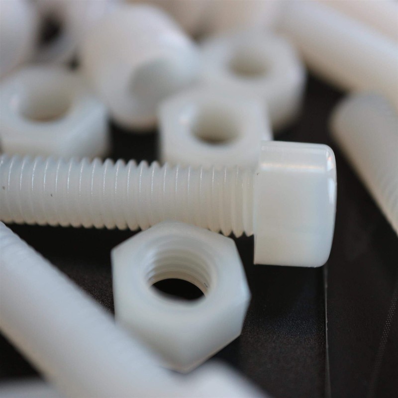 50 x Nylon Allen Bolts, M5 x 20mm, Plastic Machine