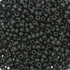 Miyuki Round Seed Bead Size 8/0 22g Matte Black