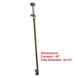 Generic for Ozark Trail 13' x 13' Chapter Pagoda Straight Leg Canopy Extended Adjustable Leg Canopy Replacement Parts, Brown