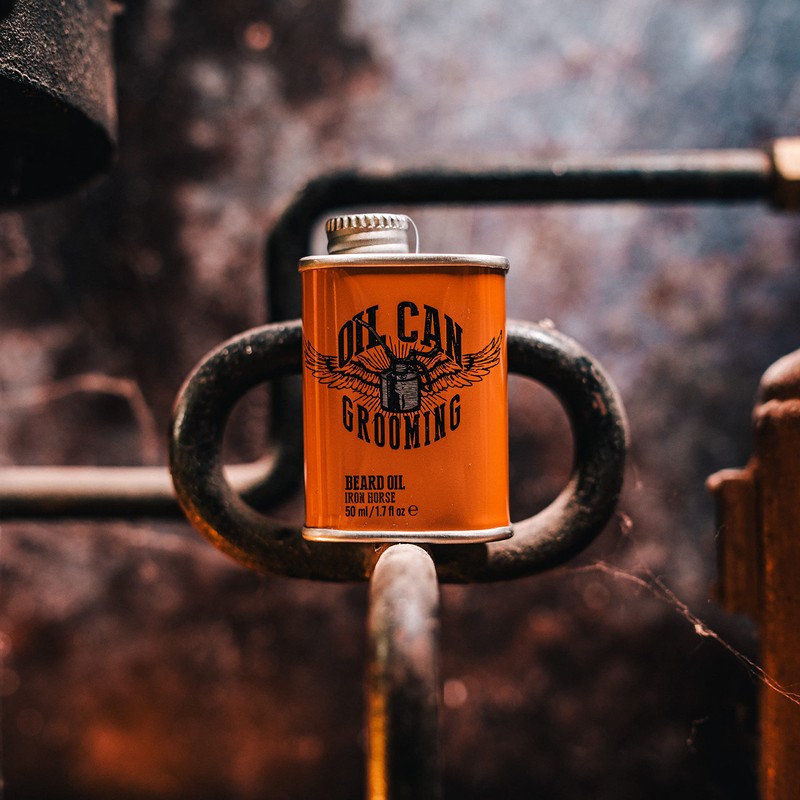 Oil Can Grooming Iron Horse Beard Oil 50ml