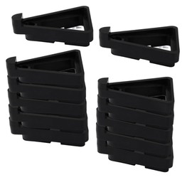 WHZAZGW 12pcs Plant Pot Feet, Invisible Flower Pot Risers Triangle Toes Pot Lifters Supports for Indoor Outdoor Gardening Plant Container Small to Large Flower Planters
