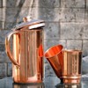 2activelife Copper Water Pitcher With 2 copper cups | pure