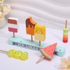 GSrenyu Wooden Ice Cream Toys for Kids, Ice Cream Toys