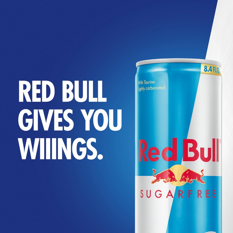 Red Bull Sugar Free Energy Drink with 80mg Caffeine plus