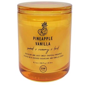 Pineapple Vanilla Scented Candle