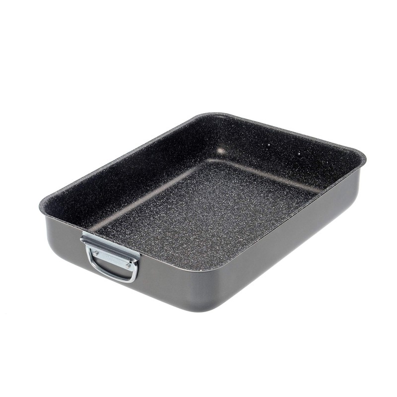 Alluflon Tradition Italy Lasagne Pan, Aluminium, black