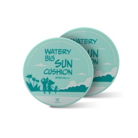 [1+1]Season 5 Latest Product Lieno Big Sun Cushion Moisturizing Jang Yun-jung, 25g / [1+1]시즌5 최신상 리에노 빅 선쿠션 수분 듬뿍 장윤정, 25g