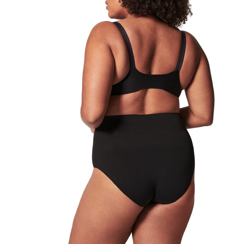 SPANX, EcoCare Seamless Shaping Brief, Very Black, 2X