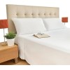 Henza.Q White Queen Sheets Set - 4 PC Hotel Luxury
