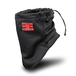 Defiance - Black Youth Neck Warmer Classic Snood For Men & Women, Winter Neck Gaiter With Soft Fleece Inside. Face Covering Mask Windproof Neck Scarf For Outdoor Sports Running, Soccer, Football