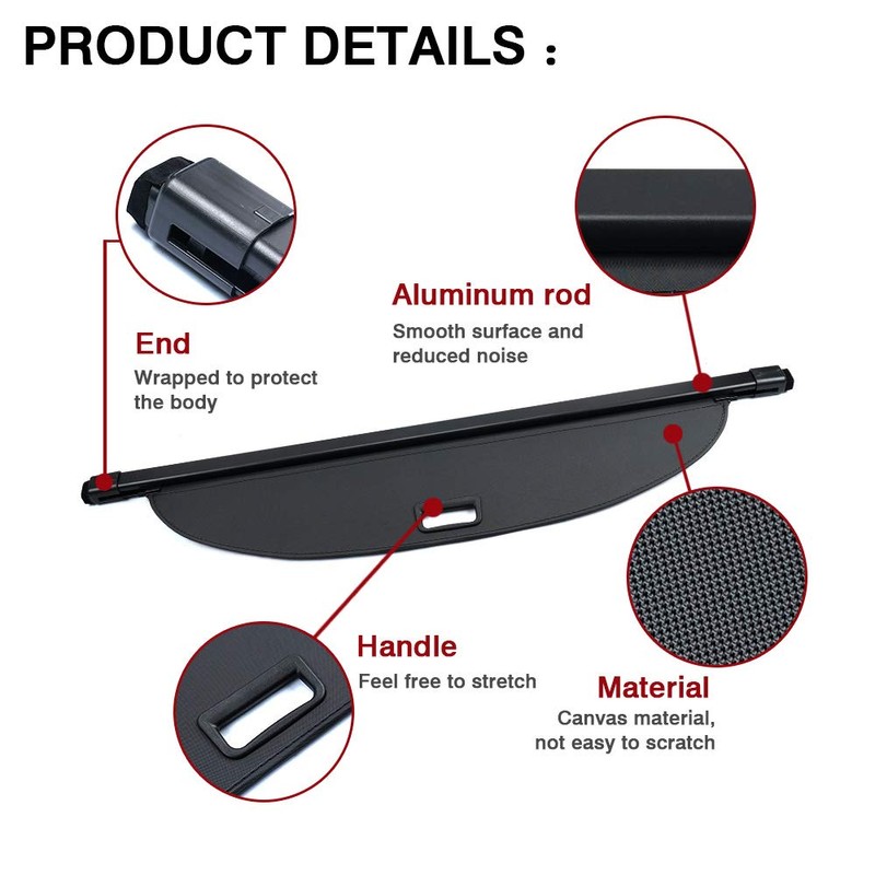 Powerty Fit for Cargo Cover Buick Envision 2015 2016 2017