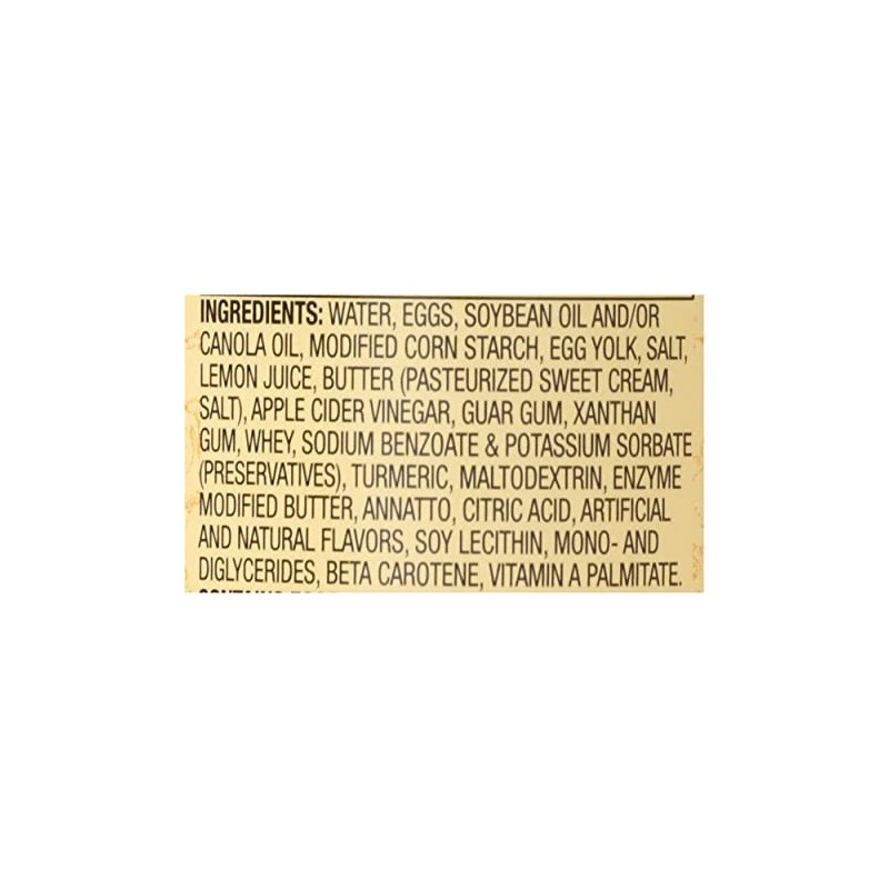 Reese Hollandaise Sauce Natural Ingredients 7.5 Ounce Pack of 1