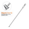 sourcing map T10 Security Torx Bit 1/4" Hex Shank 6"
