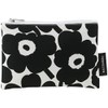 Marimekko 71296 190 Unico Pouch, Black, White