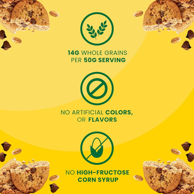 belVita Soft Baked Oats & Chocolate Breakfast Biscuits, Chewy Breakfast