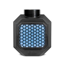 EzaVent Indoor Dryer Vent with 4 Polyester Replacement Filters and Fittings Only for Electric Dryers - 1 Year Warranty (Black EzaVent)