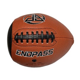 ENDPASS Pass and Catch Pass Back Football Training Practice Equipment for Youth Ball Handling Shooting Skill Improving Supplies (Brown, Size 6)