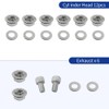 304 Stainless Steel Engine Bolt Kit 88pcs (7Pack) Compatible for