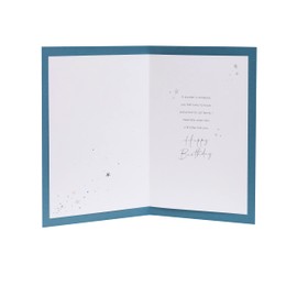 Birthday Card for Brother with Envelope - Lovely Design with Shooting Star