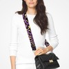 Bag Straps for Changing, Bag Strap Purple Leopard, Adjustable Shoulder