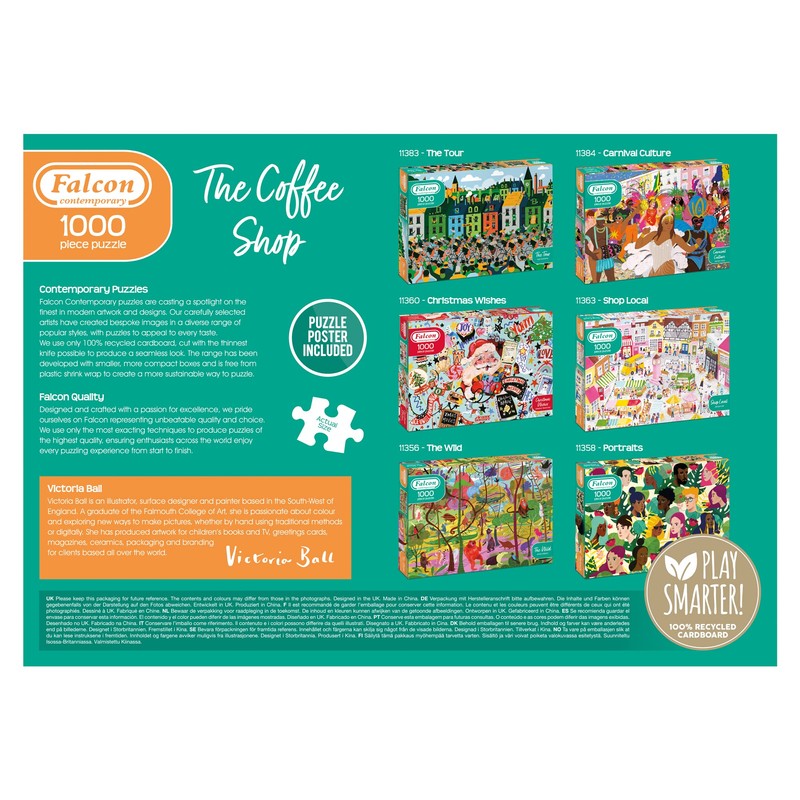 Jumbo, Falcon Contemporary - The Coffee Shop - 1000pc Jigsaw