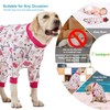LovinPet Doberman type Dog Onesies, Pet Anxiety Relief, Anti Licking,