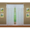 Today's Curtain Hopewell Premium Lace Panel 63", White, 58W x