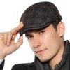 Sumolux Mens Newsboy Cap Winter Beret Hat Cabbie Flat Cap