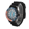 Men Chronograph Watch Rotatable Bezel Self Winding Automatic Movement Waterproof