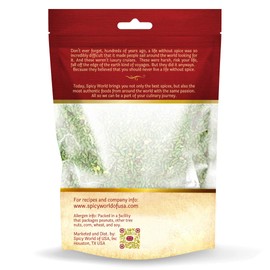 Green Mukhwas 7 Oz - Indian Mouth Freshener Candy | Resealable Bag | by Spicy World