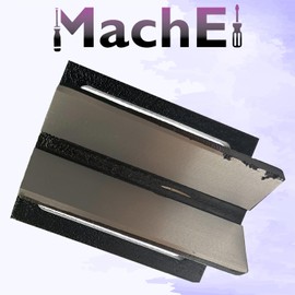 MachEl Cast Iron V Block Jig Fixture for Center Drilling on Round Work-pieces - 2" Capacity