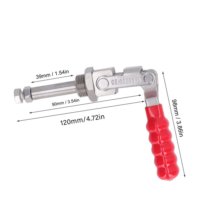Toggle Clamp Push Pull Quick Release Stainless Steel Plunger Stroke