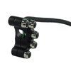 RAYANA Universal Aluminum 5 Button 7/8" 22mm Handlebar Motorcycle Switches