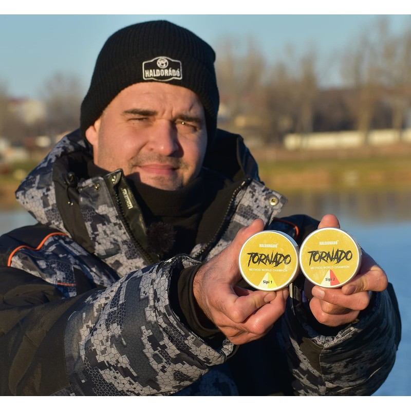 Haldorado TORNADO Method World Champion Carp Fishing Baits Pellets/Boilies, Orange-Cinnamon