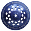 DiamaPro Systems DT-CW-7-24SEG-T Threaded 7 Inch 24 Segment Turbo Concrete