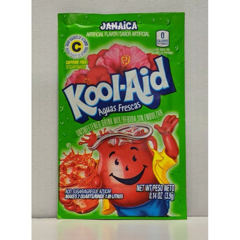 Kool-Aid Drink Mix Jamaica 10 Count packet Rare BB:JAN/27/21