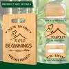 New Home New Beginnings Engraved Cutting Board with Juice Groove