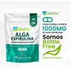 Wellthy Superfoods Alga Espirulina 120 Cápsulas. 100mg, Cápsulas Blandas, Bottle