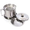 Made in Japan, Double Pan, All Stainless Steel Oil Pot