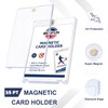 20-Pack One Touch Magnetic Card-Holders - 35PT Trading Card Holders,