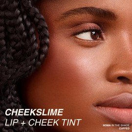 Freck Beauty CHEEKSLIME Lip & Cheek Tint - Liquid Cream Blush, High Impact Pigments, Blends Seamlessly, Dries Down to Natural Flush for All Skin Tones, Big Thrills - Warm Deep Rose