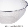 Nichi Nichi Tools Hand-Attached Colander, Stainless Steel, 9 inches (22.5