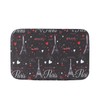 Nollia Paris-Themed Makeup Train Case – Portable Cosmetic Storage Organizer,