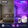 Galaxy Projector Night Light for Bedroom – 16-Color Rotating Aurora