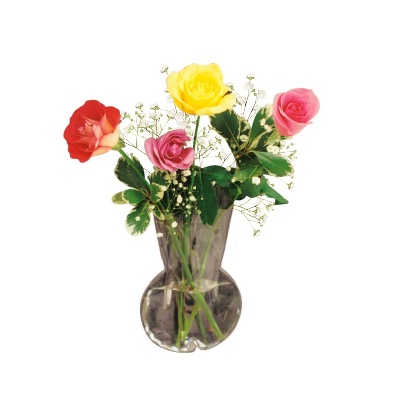 Gadjit VINYL Window Vases 3 Styles -- Vases Suctions to