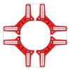 HORUSDY 4-Pieces 90° Right Angle Clamps,Right Angle Corner Holder Clamp