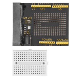 For Micro Bit Expansion Development Board with Breadboard Kit 170 Holes Breakout Board for Line Connection and Component Welding DC 4.75‑12V