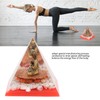 Crystal Pyramid Buddha Epoxy Energy Stone Handicraft for Household Decoration